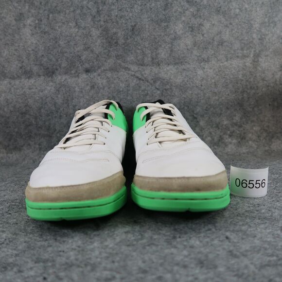 Nike Shoes Mens 13 Soccer Cleats Indoor TiempoX Athletic Leather White Green Low main image 7